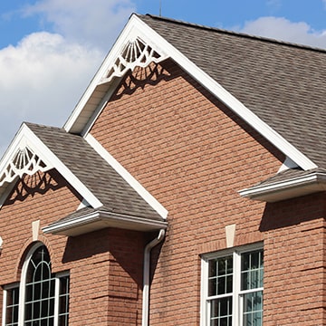 Shingled replacement roof by Miller's Roofing in Ohio